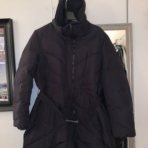 Kenneth Cole Reaction Belted Puffer Coat XL